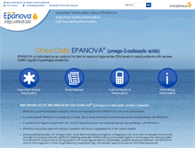Tablet Screenshot of epanovahcp.com